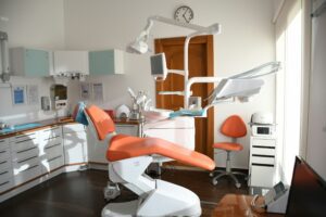 chair in dental office